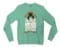 Lochak Mochak Kochak Men/Unisex Long Sleeve Sweatshirt in Heather Sport Dark Green Color